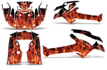 Can-Am Outlander-L 450 570 2014-2023 ATV Graphic Kit - Flames