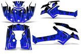Can-Am Outlander-L 450 570 2014-2023 ATV Graphic Kit - Flames