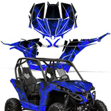 Can-Am BRP Maverick 1000 X rs 1000r 1000XDS Turbo 2013-2016 UTV Graphic Kit - Flames