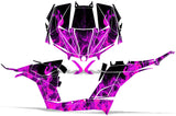 Can-Am BRP Maverick 1000 X rs 1000r 1000XDS Turbo 2013-2016 UTV Graphic Kit - Flames