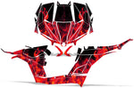 Can-Am BRP Maverick 1000 X rs 1000r 1000XDS Turbo 2013-2016 UTV Graphic Kit - Flames