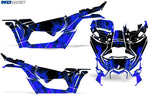 Can Am Maverick X3/X DS/ X RS 2016-2022 UTV Graphic Wrap FULL Kit - Flames