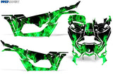 Can Am Maverick X3/X DS/ X RS 2016-2022 UTV Graphic Wrap FULL Kit - Flames