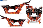 Can Am Maverick X3/X DS/ X RS 2016-2022 UTV Graphic Wrap FULL Kit - Flames