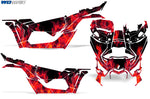 Can Am Maverick X3/X DS/ X RS 2016-2022 UTV Graphic Wrap FULL Kit - Flames