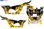 Can Am Maverick X3/X DS/ X RS 2016-2022 UTV Graphic Wrap FULL Kit - Flames
