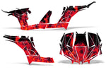 Can-Am BRP Maverick MAX 1000 R 4 Door 2017-2018 UTV Graphic Kit - Flames