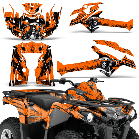 Can-Am Outlander-L 450 570 2014-2023 ATV Graphic Kit - Reaper V2
