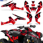 Can-Am Renegade 500x/r 800x/r 1000  Graphics Kit - Flames
