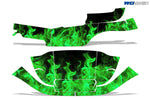 Club Car Precedent i2 2004-2017 Golf Cart Wrap Graphic Kit - Flames