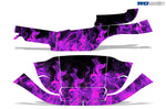 Club Car Precedent i2 2004-2017 Golf Cart Wrap Graphic Kit - Flames