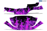 Club Car Precedent i2 2004-2017 Golf Cart Wrap Graphic Kit - Flames
