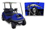 Club Car Precedent i2 2004-2017 Golf Cart Hood Wrap Graphic Kit - Reaper V2