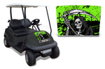 Club Car Precedent i2 2004-2017 Golf Cart Hood Wrap Graphic Kit - Reaper V2