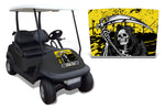 Club Car Precedent i2 2004-2017 Golf Cart Hood Wrap Graphic Kit - Reaper V2