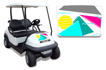 Club Car Precedent i2 2004-2017 Golf Cart Hood Wrap Graphic Kit - Vice
