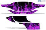 EZ Go TXT 1994-2013 Golf Cart Wrap Graphic Kit - Flames