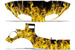 EZ Go Freedom RXV 2015+ Golf Cart Wrap Graphic Kit - Flames