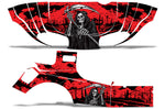 EZ Go Freedom RXV 2015+ Golf Cart Wrap Graphic Kit - Reaper V2