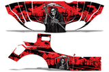 EZ Go Freedom RXV 2015+ Golf Cart Wrap Graphic Kit - Reaper V2