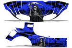 EZ Go Freedom RXV 2015+ Golf Cart Wrap Graphic Kit - Reaper V2