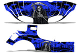 EZ Go Freedom RXV 2015+ Golf Cart Wrap Graphic Kit - Reaper V2
