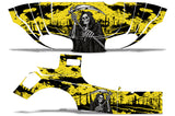 EZ Go Freedom RXV 2015+ Golf Cart Wrap Graphic Kit - Reaper V2