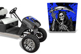EZ Go TXT 1994-2013 Golf Cart Hood Wrap Graphic Kit - Reaper V2