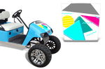 EZ Go TXT 1994-2013 Golf Cart Hood Wrap Graphic Kit - Vice