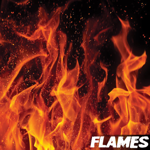 Kawasaki KX 125/250 1992-1993 Motocross Graphic Kit Flames