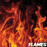 Kawasaki KLX 250 1998-2003 Motocross Graphic Kit Flames