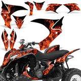 Honda 700XX All Years ATV Quad Graphic Kit Flames