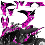 Honda 700XX All Years ATV Quad Graphic Kit Flames