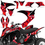 Honda 700XX All Years ATV Quad Graphic Kit Flames