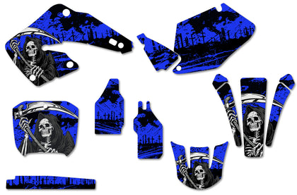 Honda CR 125/250 2000-2001 Motocross Graphic Kit Reaper V2