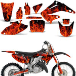 Honda CR 125/250 2002-2015 Motocross Graphic Kit Flames