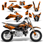Honda CRF 50 2004-2015 Motocross Graphic Kit Reaper V2