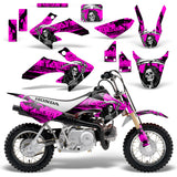 Honda CRF 50 2004-2015 Motocross Graphic Kit Reaper V2