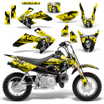 Honda CRF 50 2004-2015 Motocross Graphic Kit Reaper V2