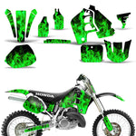 Honda CR 500 1985-2001 Motocross Graphic Kit Flames
