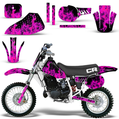 Honda CR 60 1984-1985 Motocross Graphic Kit Flames