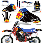 Honda CR 60 1984-1985 Motocross Graphic Kit Red Star