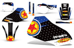 Honda CR 60 1984-1985 Motocross Graphic Kit Red Star