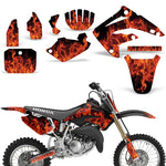 Honda CR 85 2003-2007 Motocross Graphic Kit Flames