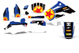 Honda CR 85 2003-2007 Motocross Graphic Kit  Red Star