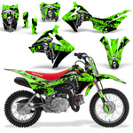 Honda CRF 110F 2013-2018 Motocross Graphic Kit Reaper V2