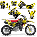 Honda CRF 110F 2013-2018 Motocross Graphic Kit Reaper V2