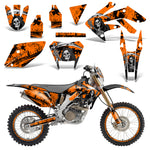 Honda CRF 250X 2004-2017 Motocross Graphic Kit Reaper V2
