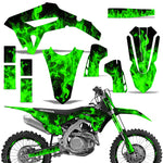 Honda CRF 450R 450RW 2021 Motocross Graphic Kit Flames
