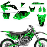 Honda CRF 450R 2005-2008 Motocross Graphic Kit Flames